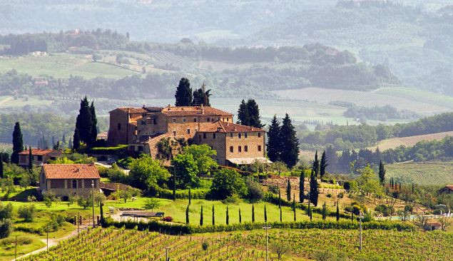 Panorama de la Toscane