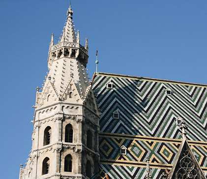 Architecture typique de Vienne, en Autriche
