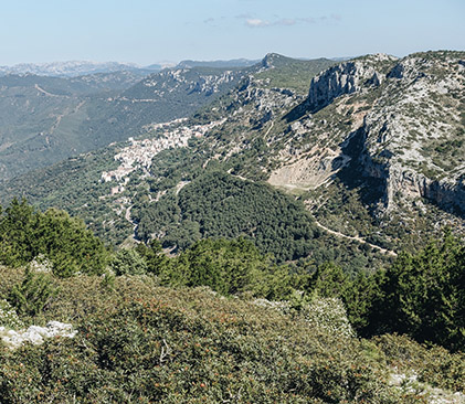 panorama falaises en Sardaigne