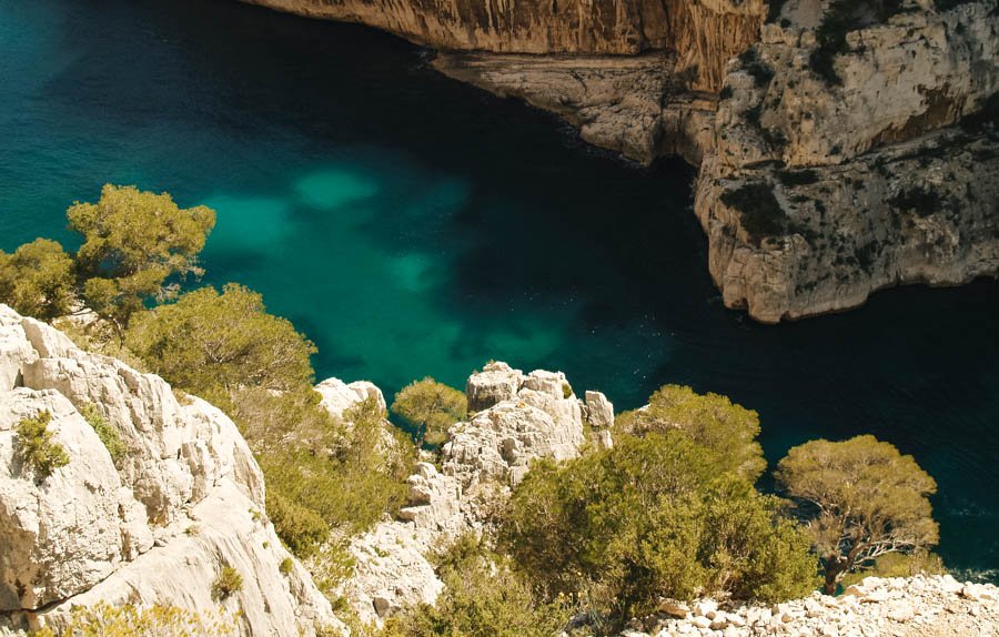 Voyage à pied France : Les Calanques Voyage à pied : Provence : Les Calanques