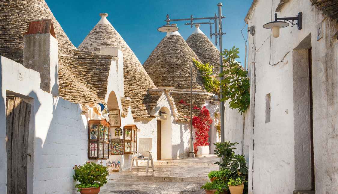 Trulli d'Alberobello, Pouilles, Italie