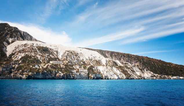 Saline, ile Eoliennes, Italie