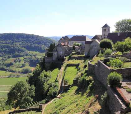 Village Château-Chalon, Jura