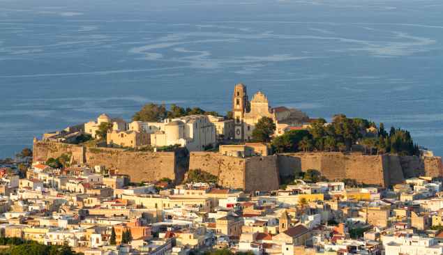 Vieille Ville de Lipari, Iles Eoliennes, Italie