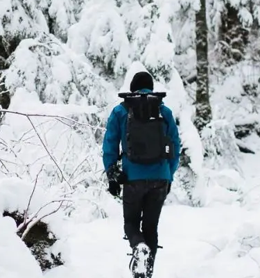 unspash charbeck Randonnées à raquettes