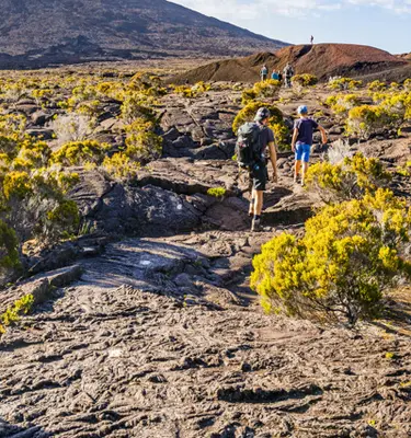 randonneurs-piton-de-la-fournaise