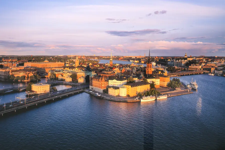 Voyage à vélo - Suède - Archipel de Stockholm à pied et à vélo