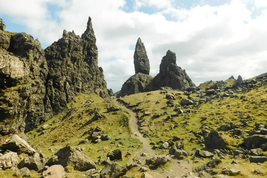 Randonnée spectaculaire sur lîle de Skye