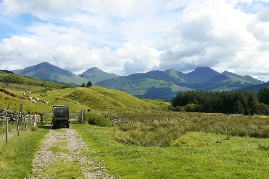 Paysage des Highland