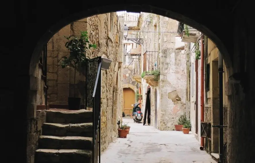 Balade dans un village typique