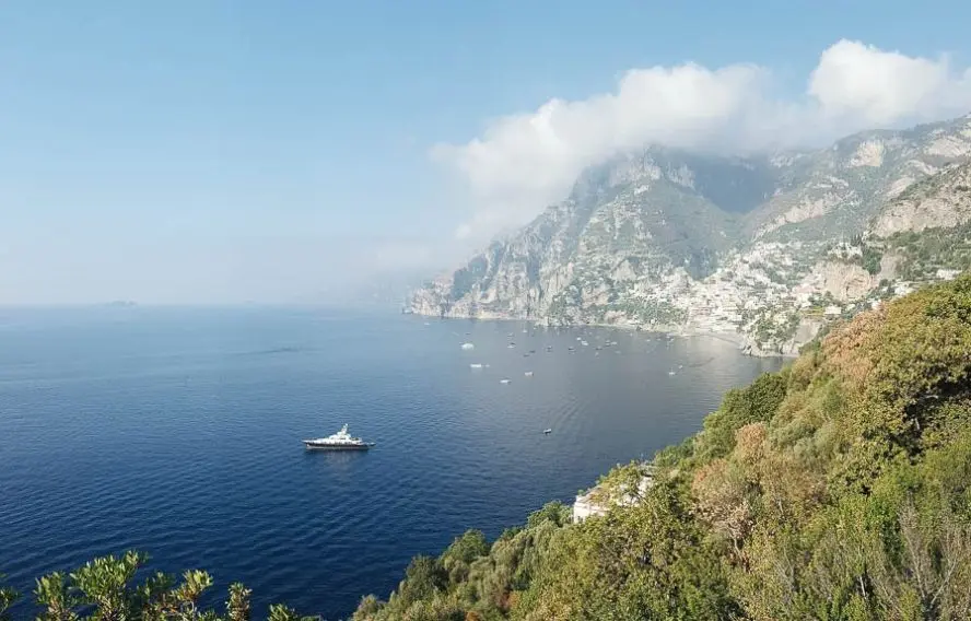 J. Heyte Randonnée près de Positano