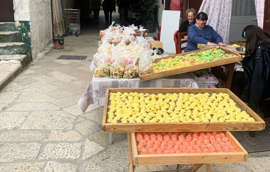 Apulia Bikes Tour Marché de produits locaux à Bari