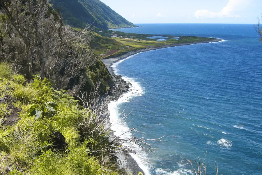 Arrivée sur l'île de Sao Jorge