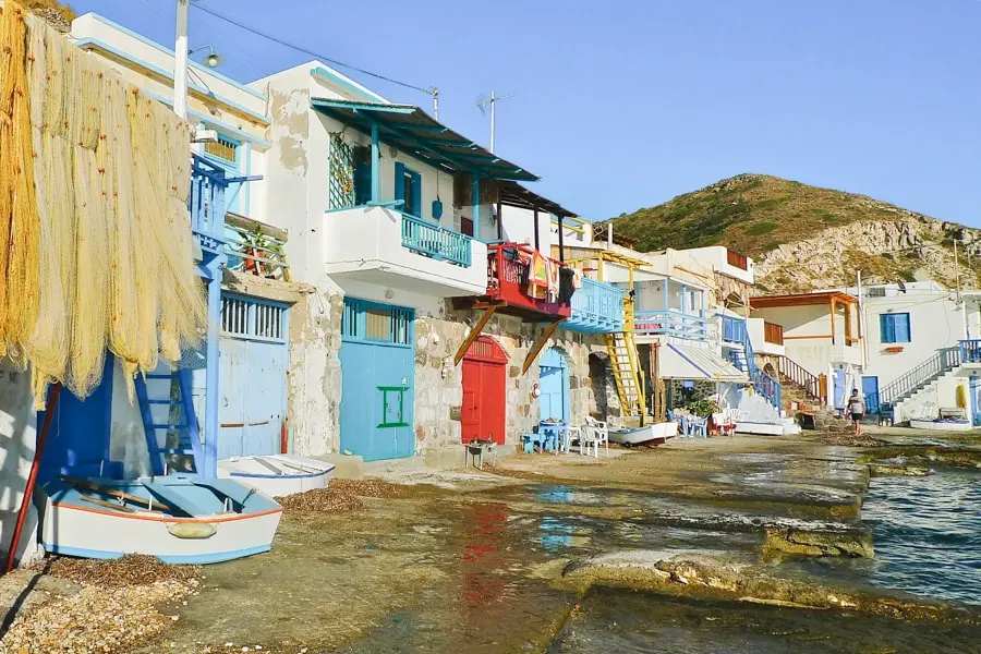 Village de Klima, île de Milos