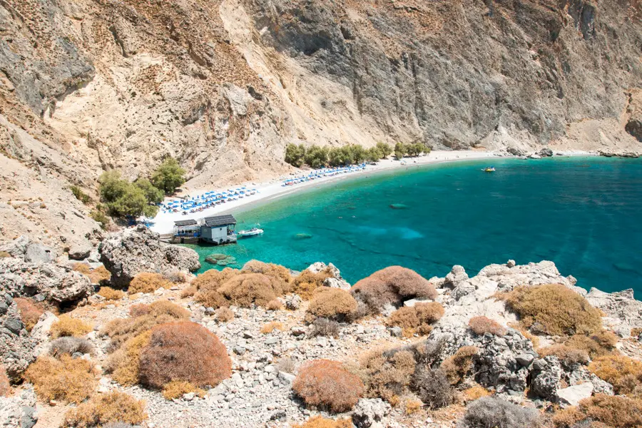 Plage de Glyka Nera