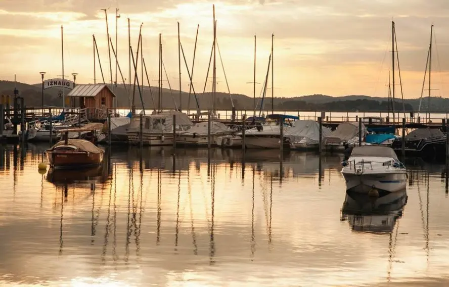 Coucher de soleil sur le Lac de Constance