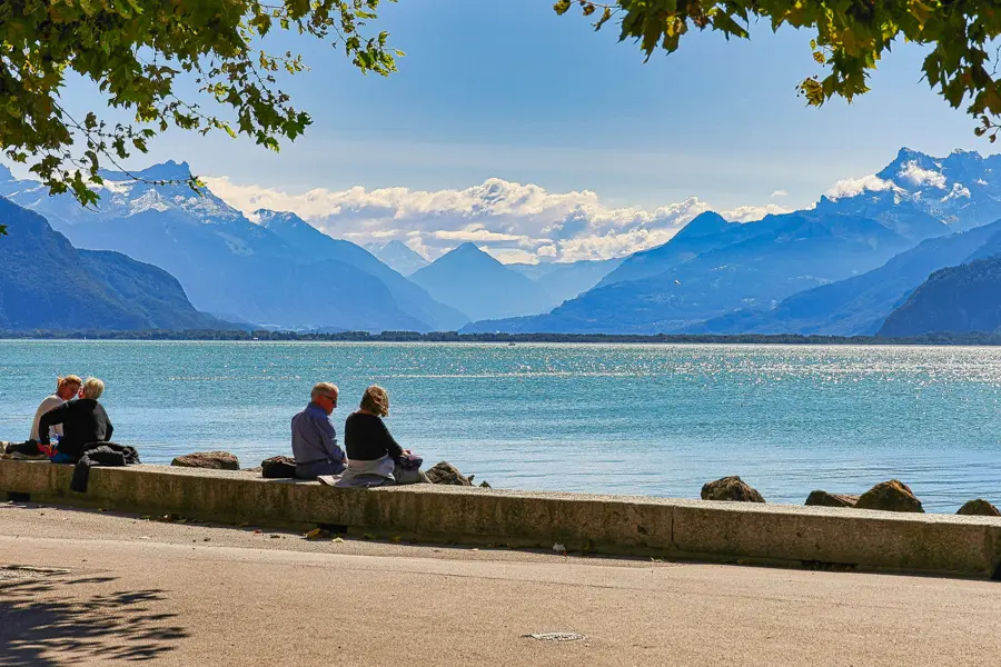 Voyage à vélo - La route des lacs de Suisse à Vélo : de Vevey à Lucerne