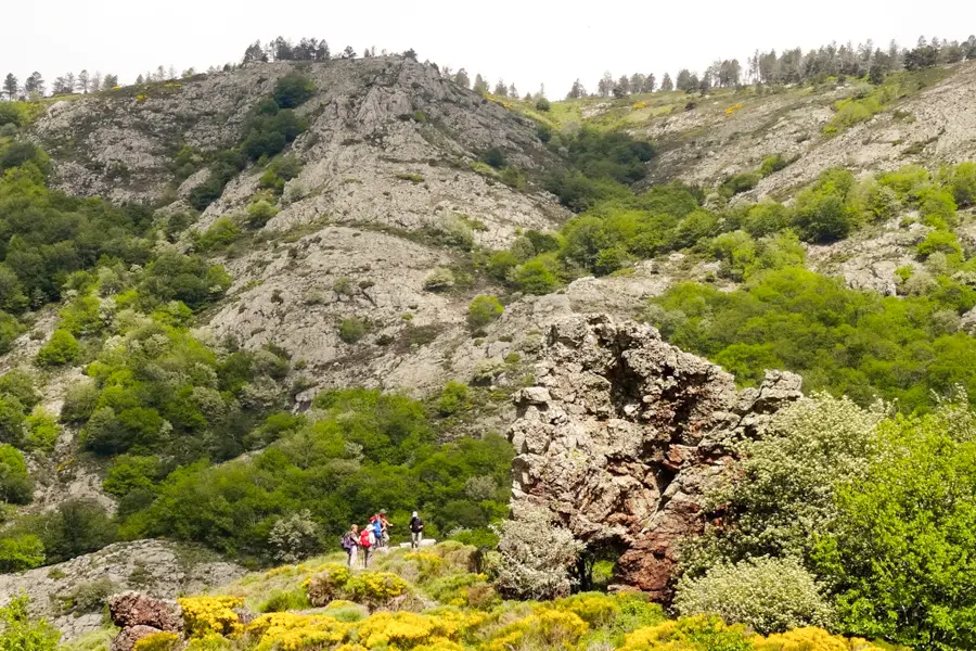Randonnée dans le Caroux