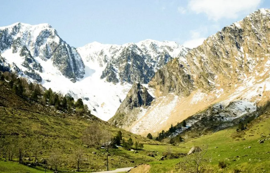 Randonnée en itinérance prés du village de Cauterets