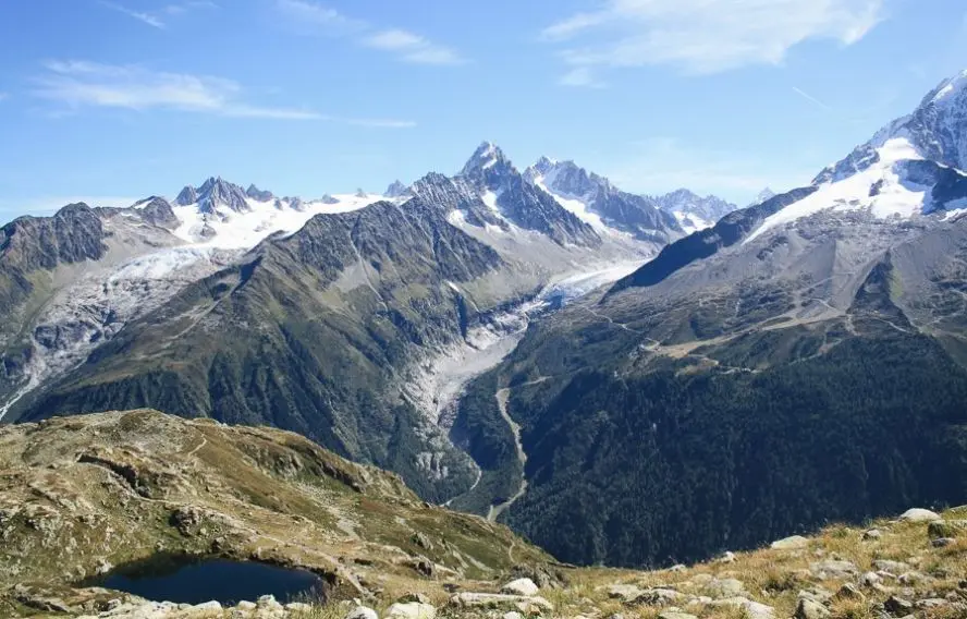 Randonnée sur les sommets du Mont-Blanc