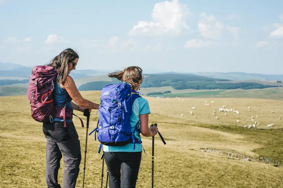 Randonnée dans le Cezallier