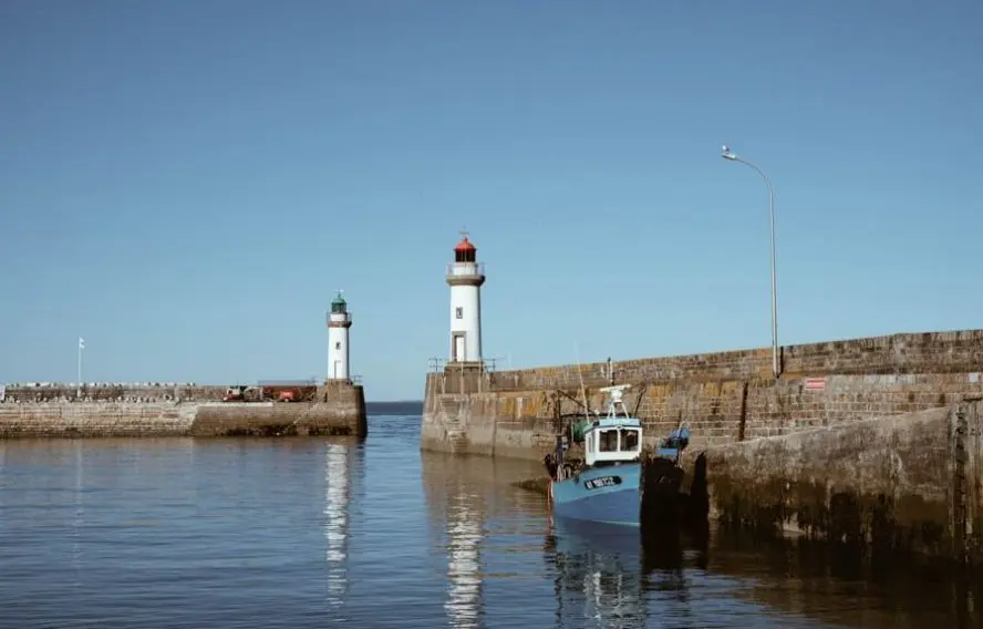 Bateau près de Belle-Île-en-mer