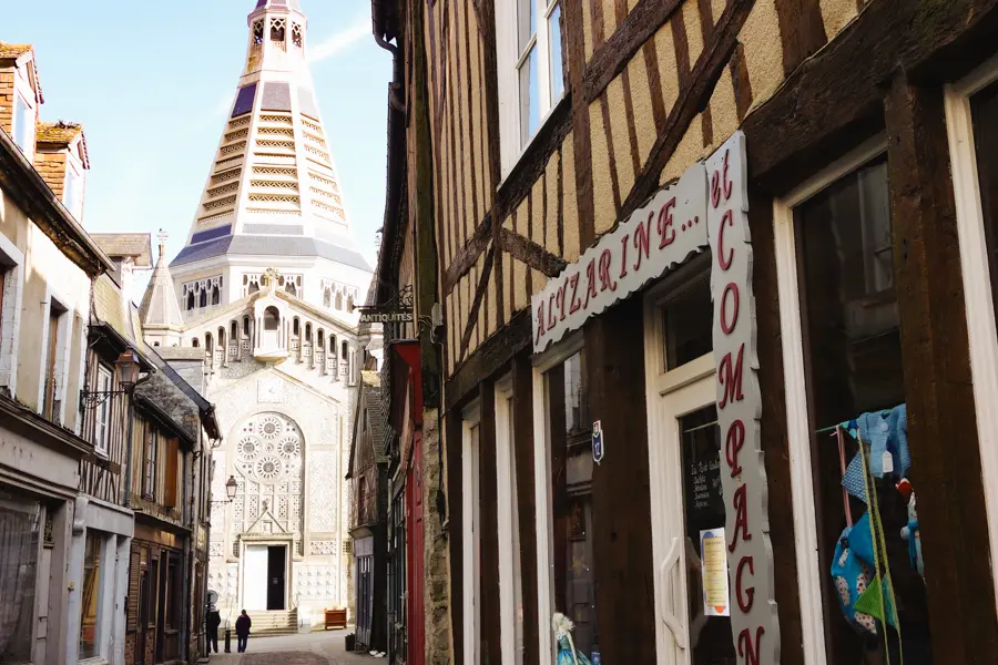 Domfront, village normand typique