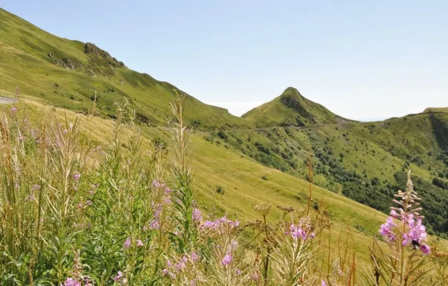Relief des volcans du Cantal