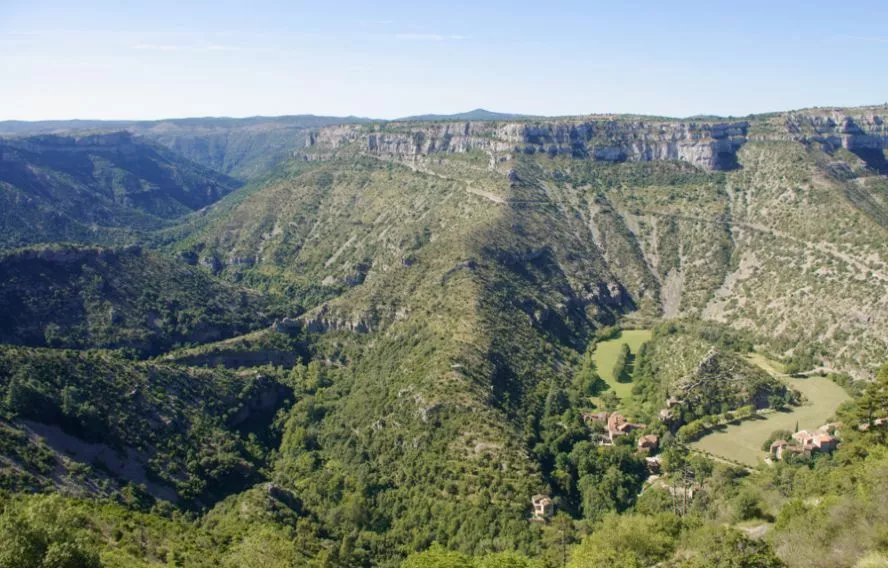 Vue sur le Cirque de Navacelle