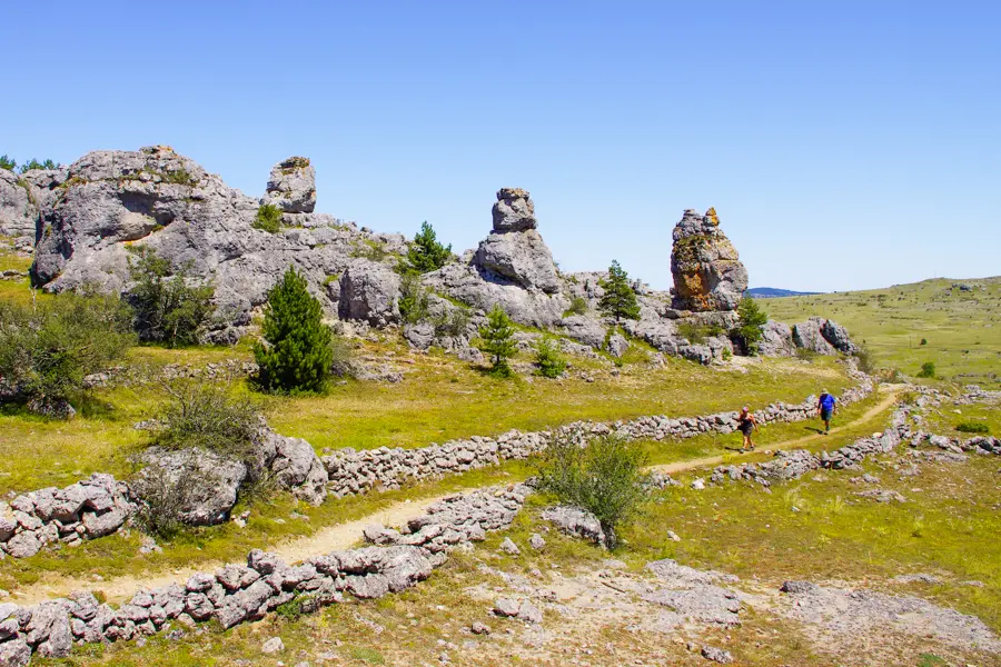Randonnée dans les Causses Méjean