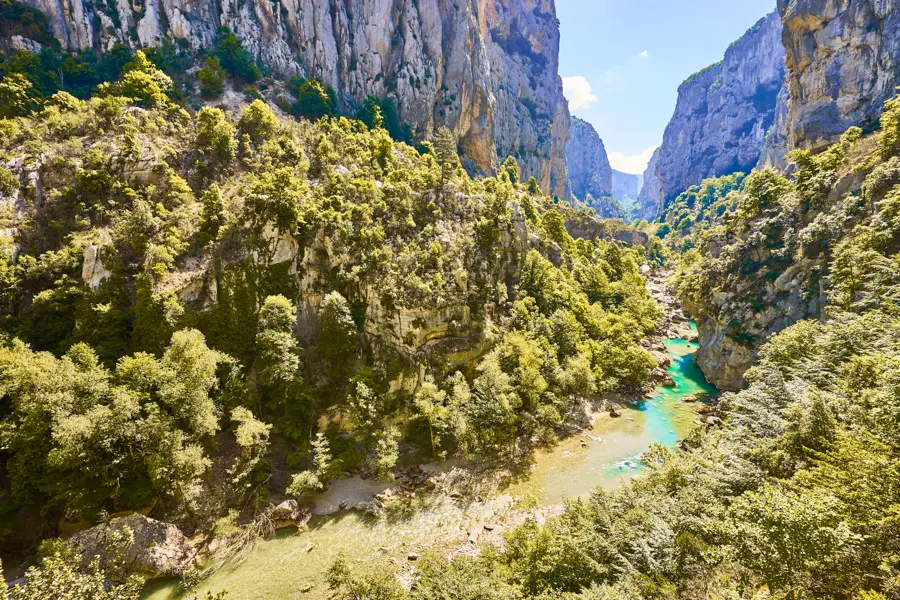 Les gorges du Verdon, grand canyon