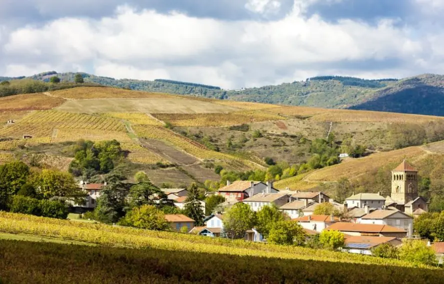 Village de Salles-Arbuissonnas en Beaujolais