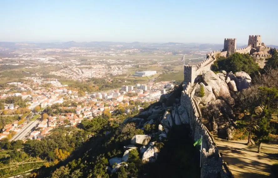 A. Bournerie Château des Maures, palais da Pena au Portugal