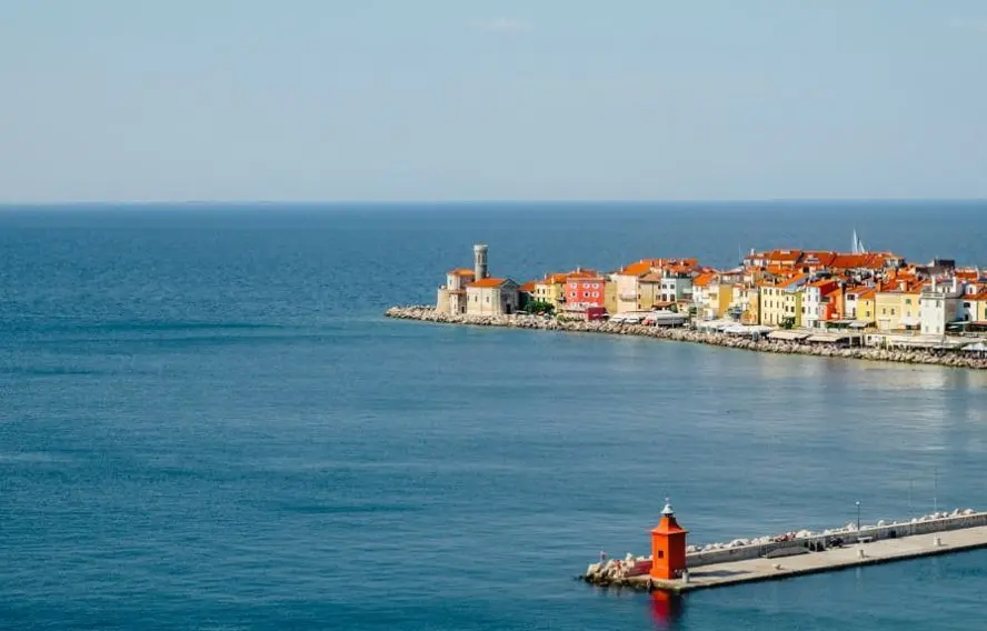 Piran littoral slovène en bordure de la mer Adriatique