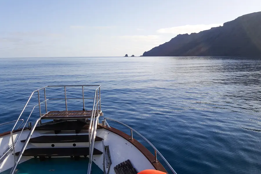 Ferry pour se rendre sur l'île de la Graciosa