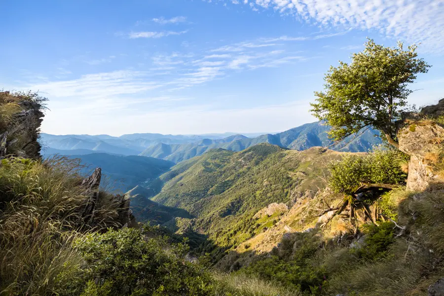 Arrivée à Bagnols-les-bains