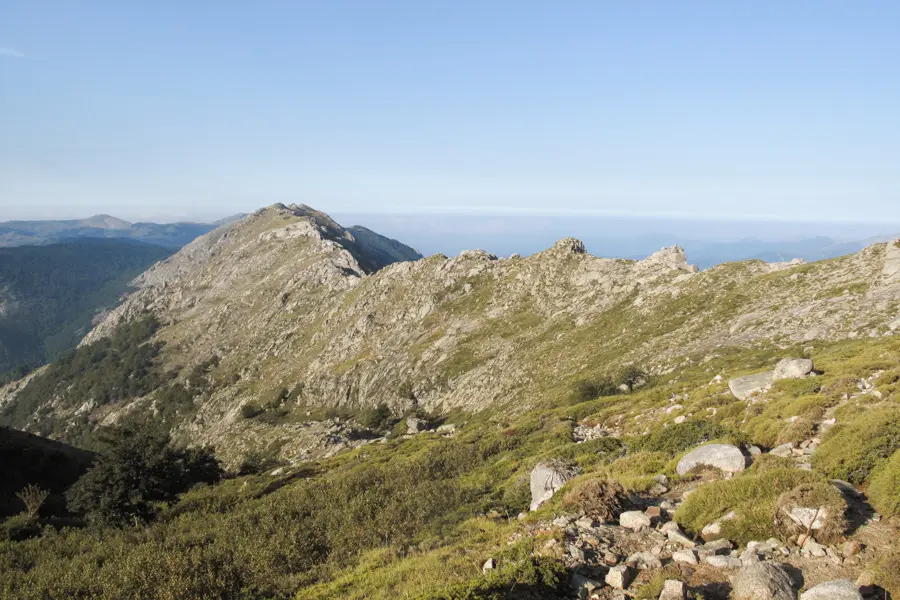Sur les crêtes corses
