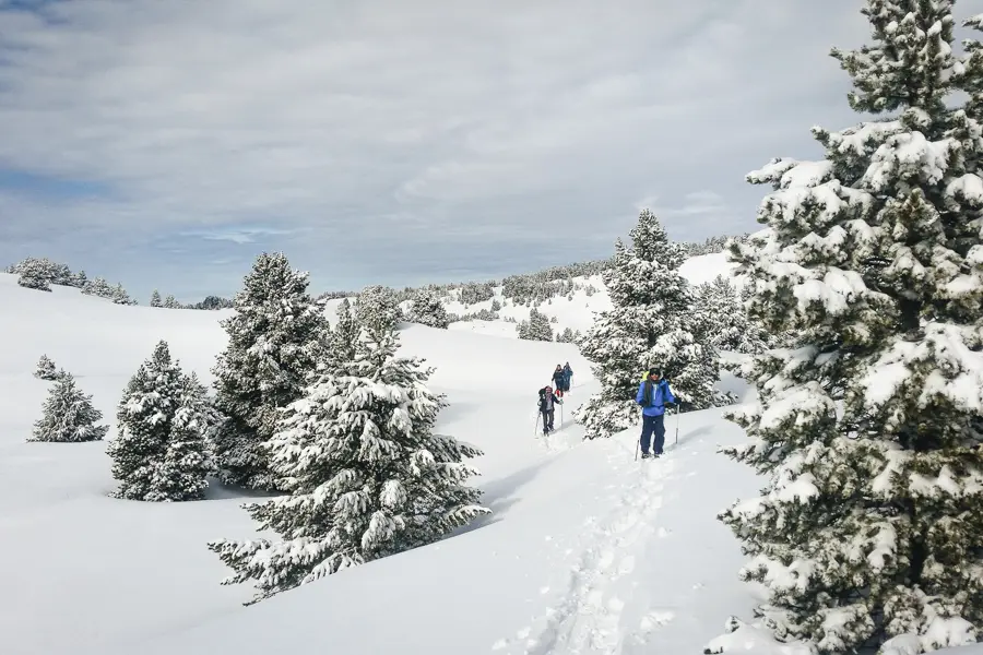 Traversée du Vercors en raquettes