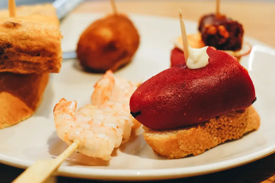 Dégustation de tapas typiques de la région
