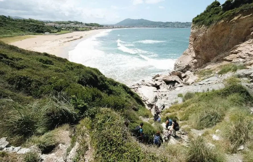 Randonnée côtière près de Saint-Jean-de-Luz au Pays-Basque