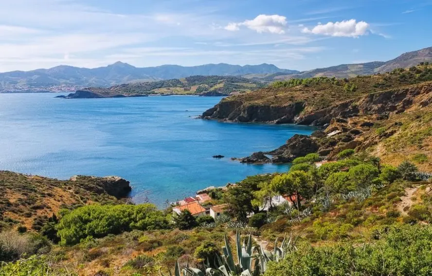 Côte Vermeille soleil du cap Bear