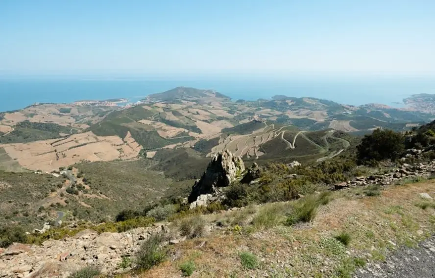 Paysage sur le Massif Madeloc