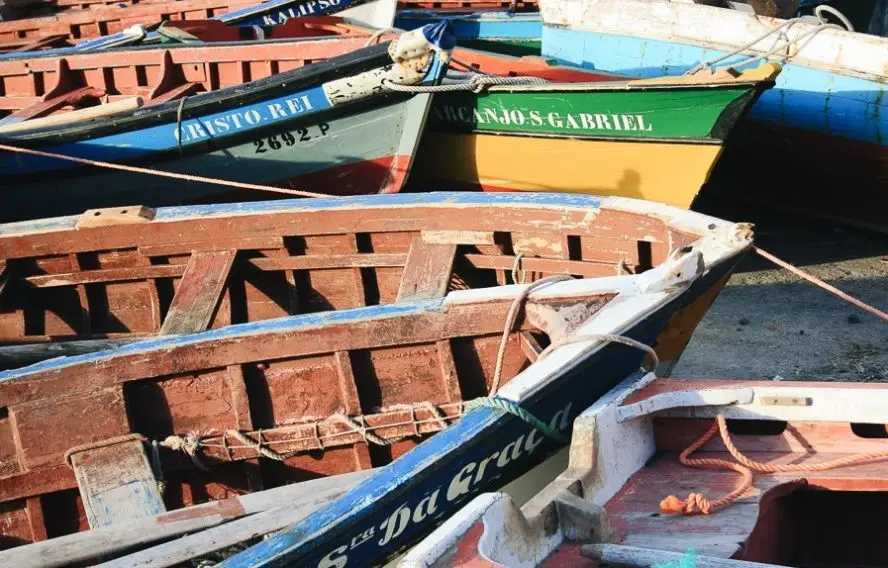 Bateaux de pêche au Cap-Vert