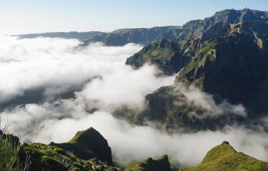 Pico Ruivo 1862 mètres d'altitude