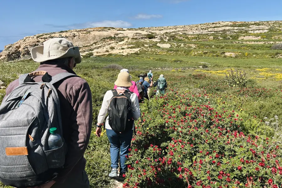 Randonnée sur l'île de Gozo