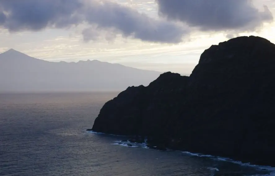 Coucher de soleil sur Hermigua