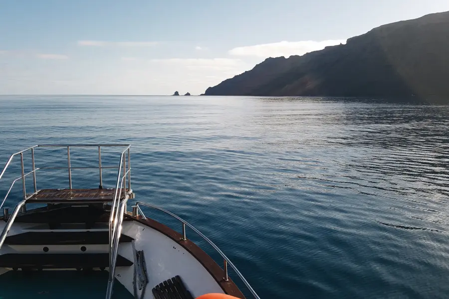 Bateau pour l'île de La Graciosa