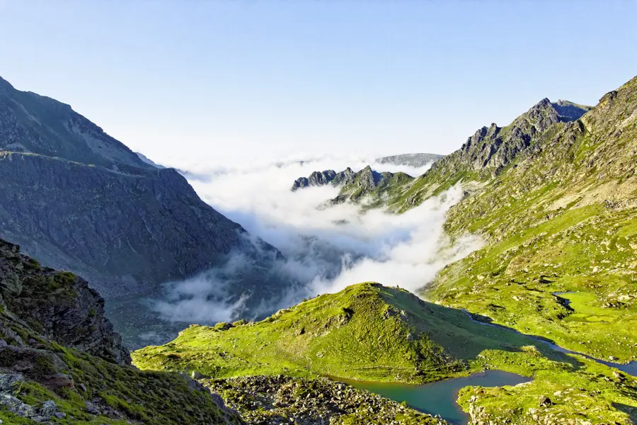 Andorre - Lacs et jardins fleuris
