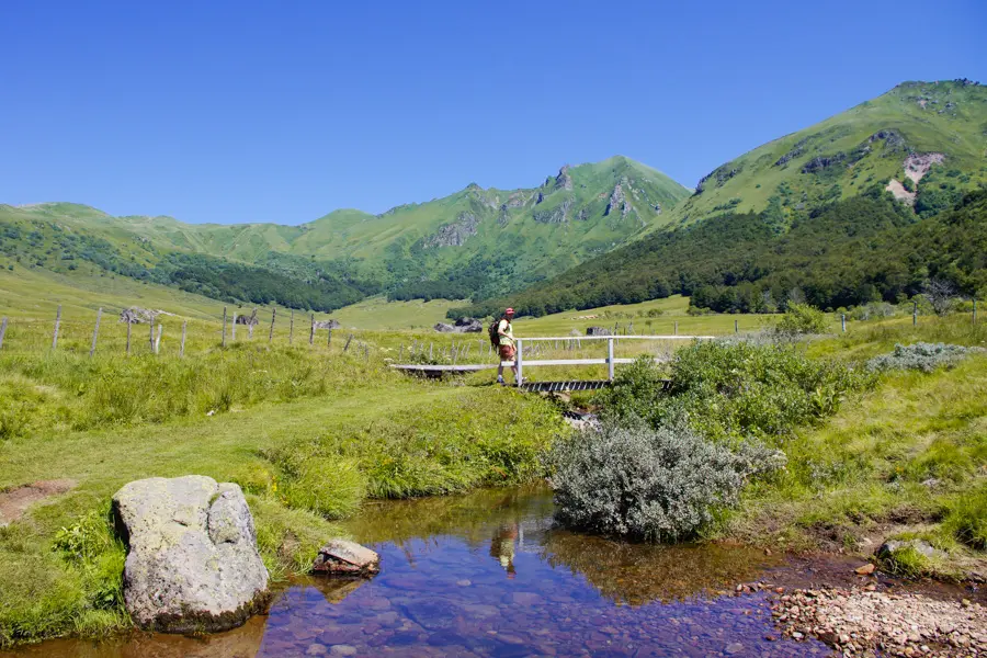 La vallée de la Fontaine Salée, Sancy