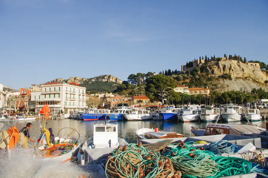 Balade sur le port de Cassis